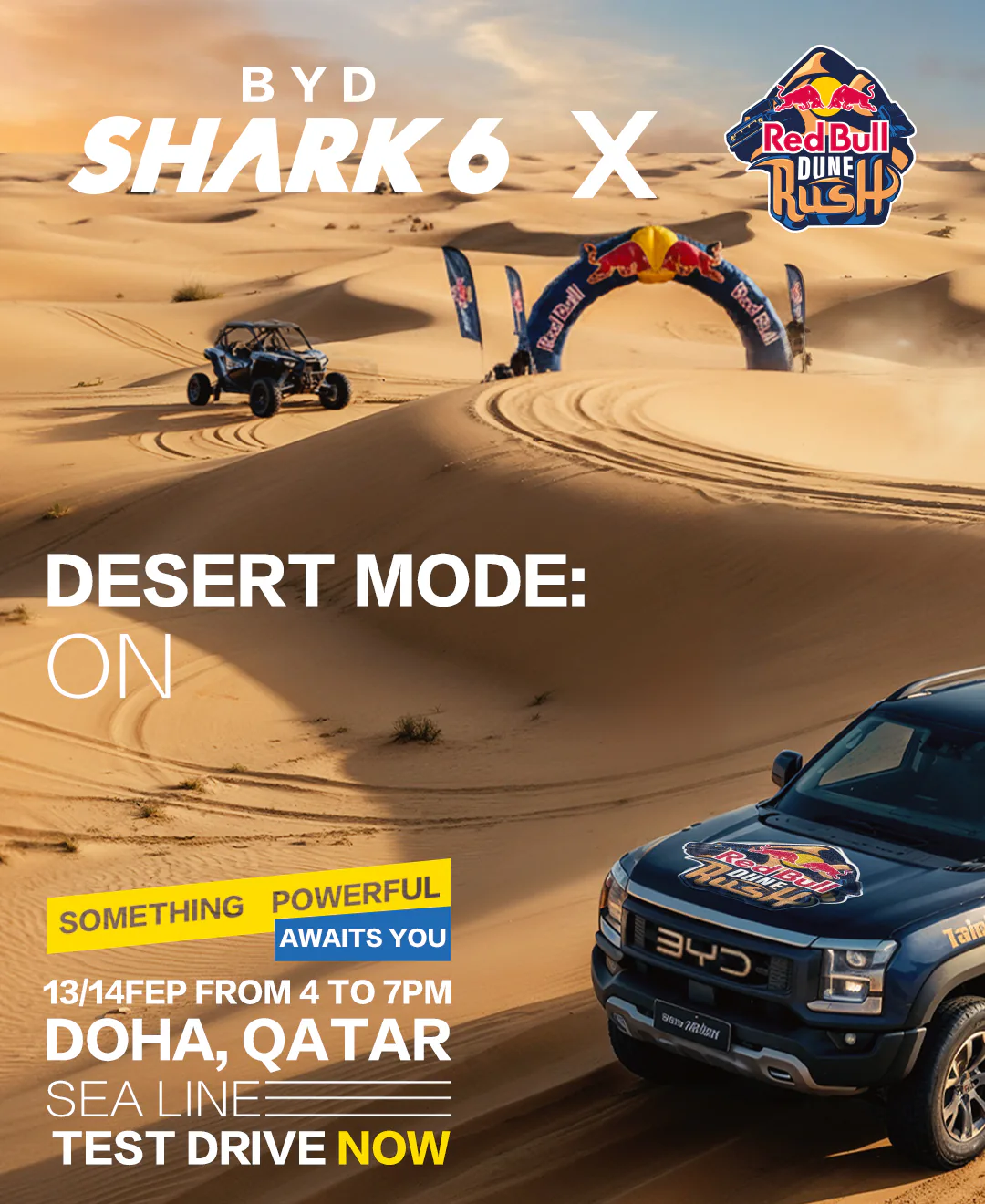 BYD Red Bull vertical campaign visual 7