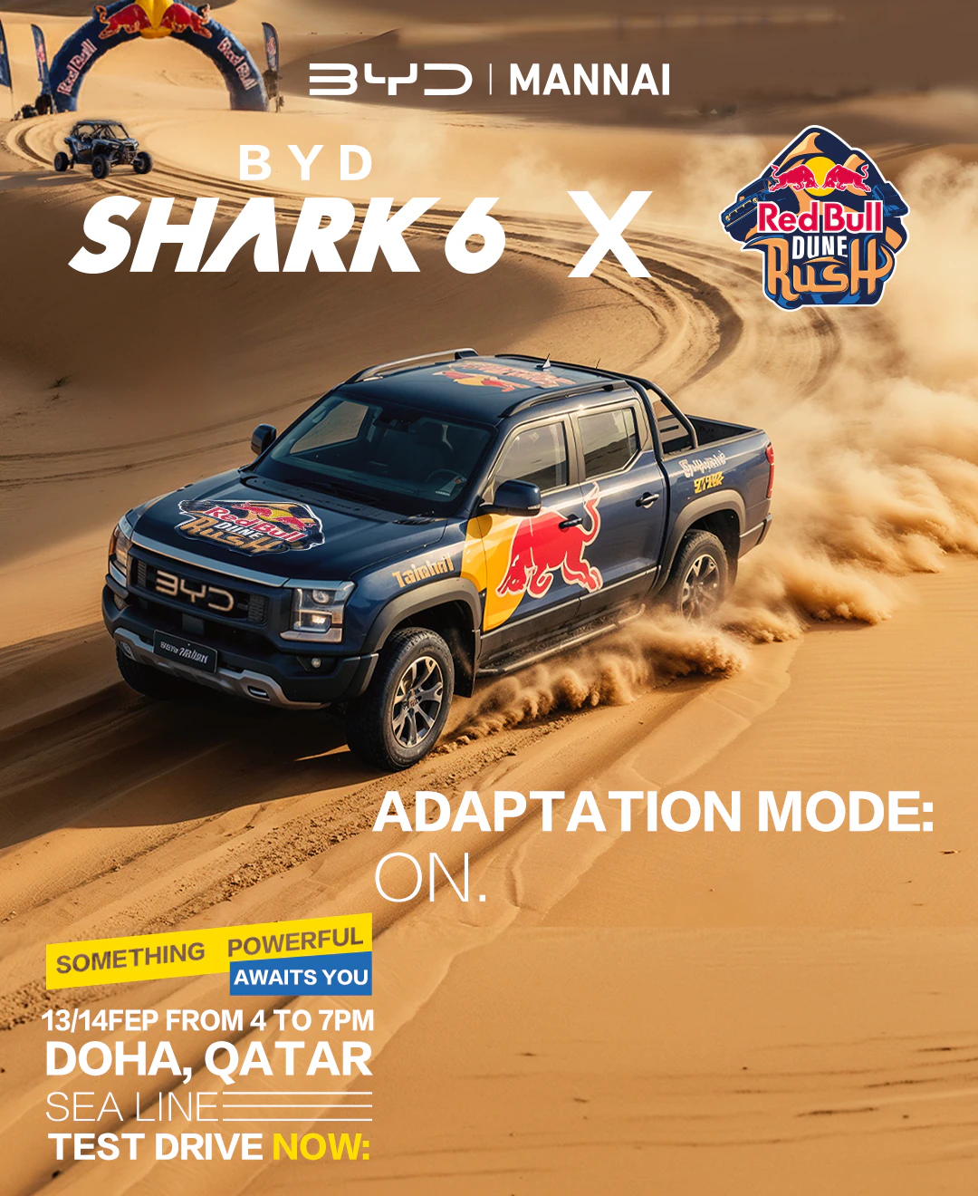 BYD Red Bull vertical campaign visual 8