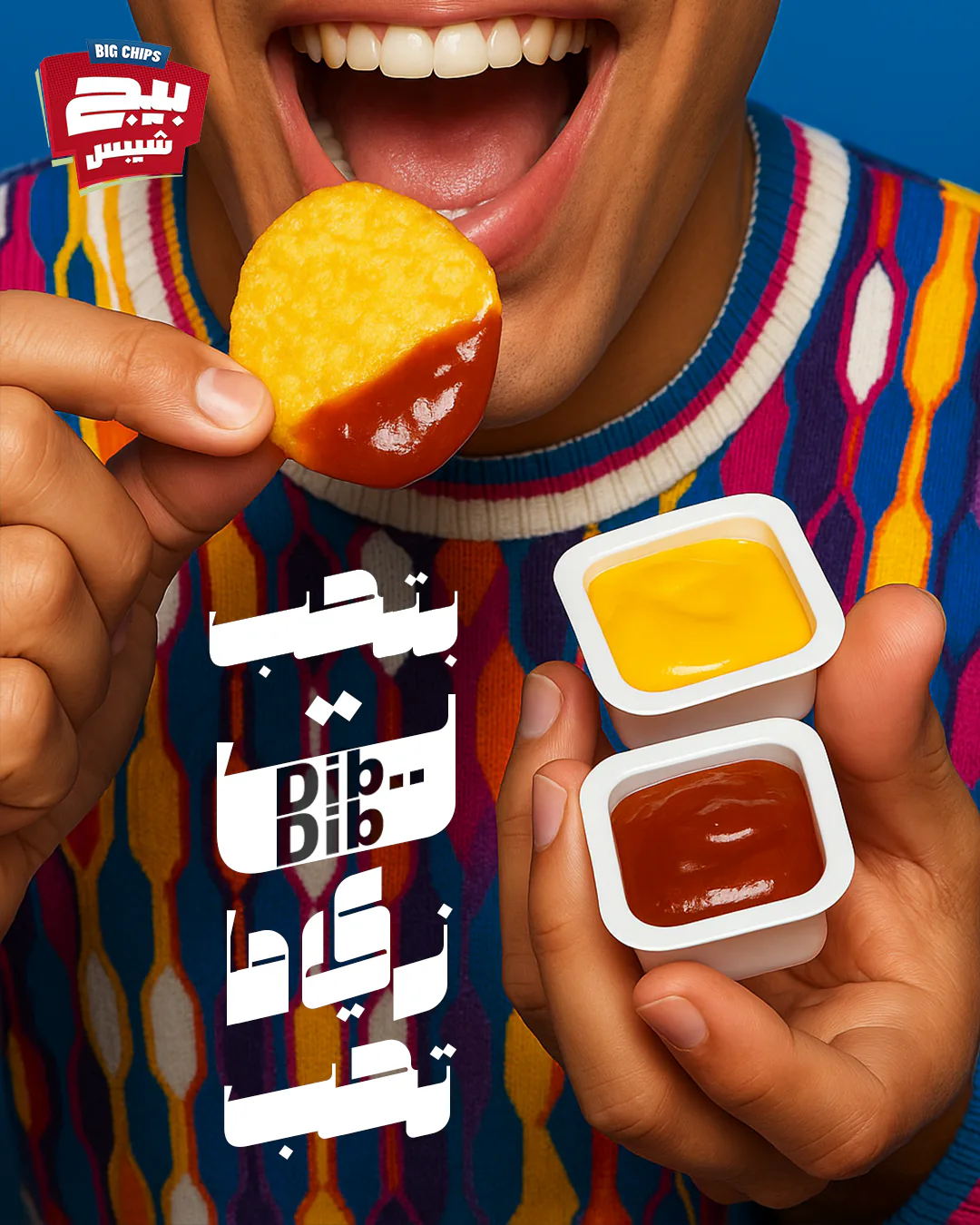 Big Chips vertical campaign visual 5