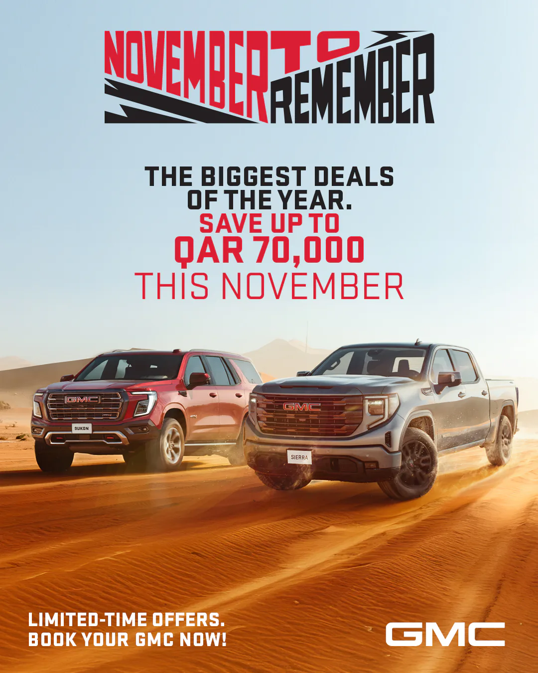 GMC November to Remember campaign master visual 5