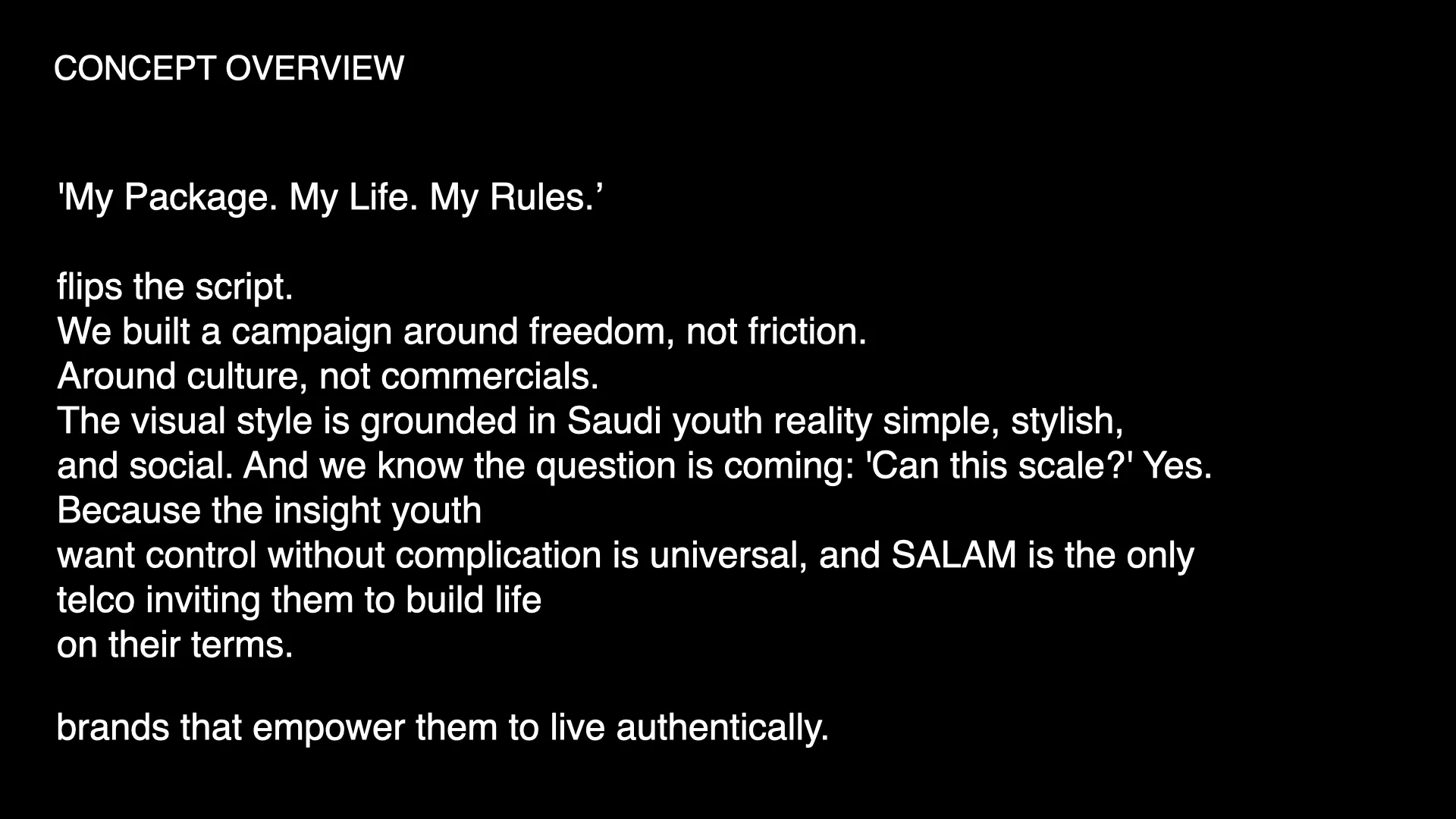 Salam Telecom campaign key visual 8